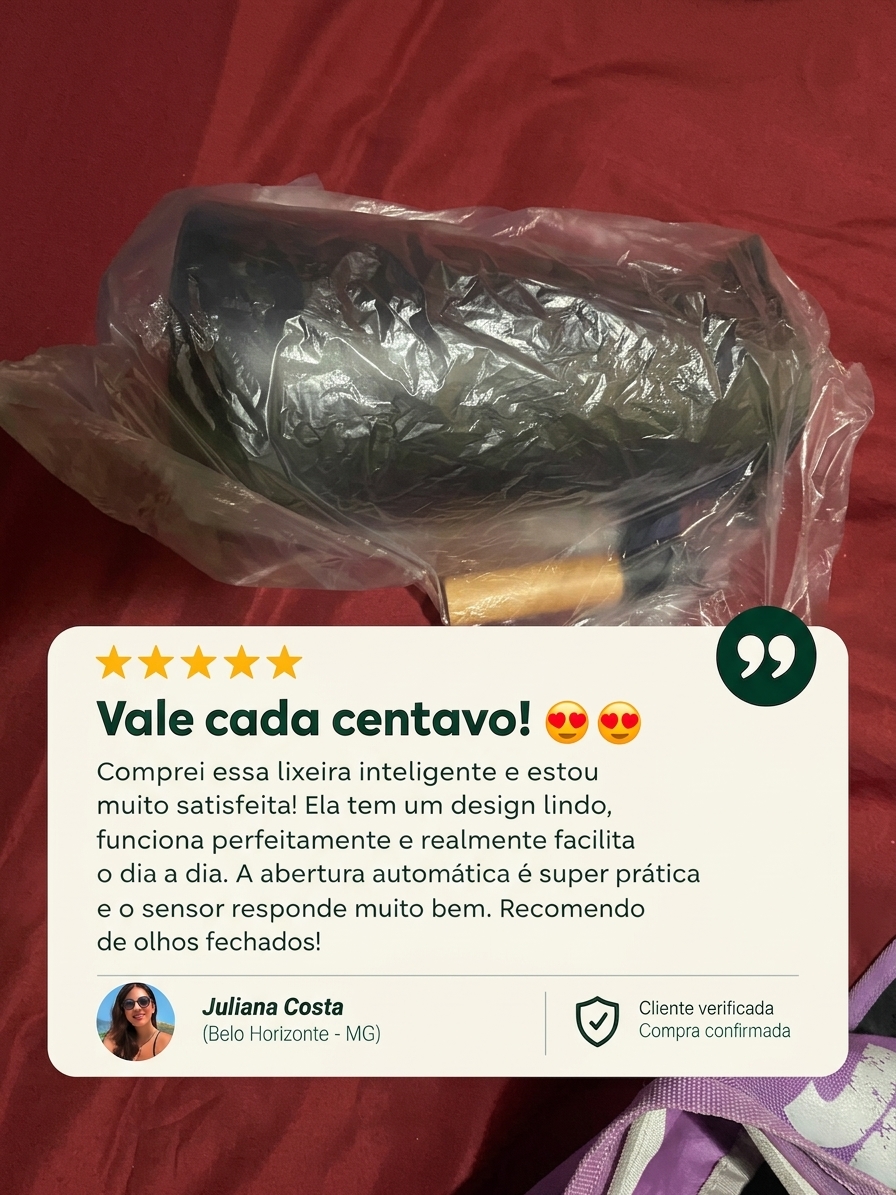 Avaliação da cliente Juliana Costa